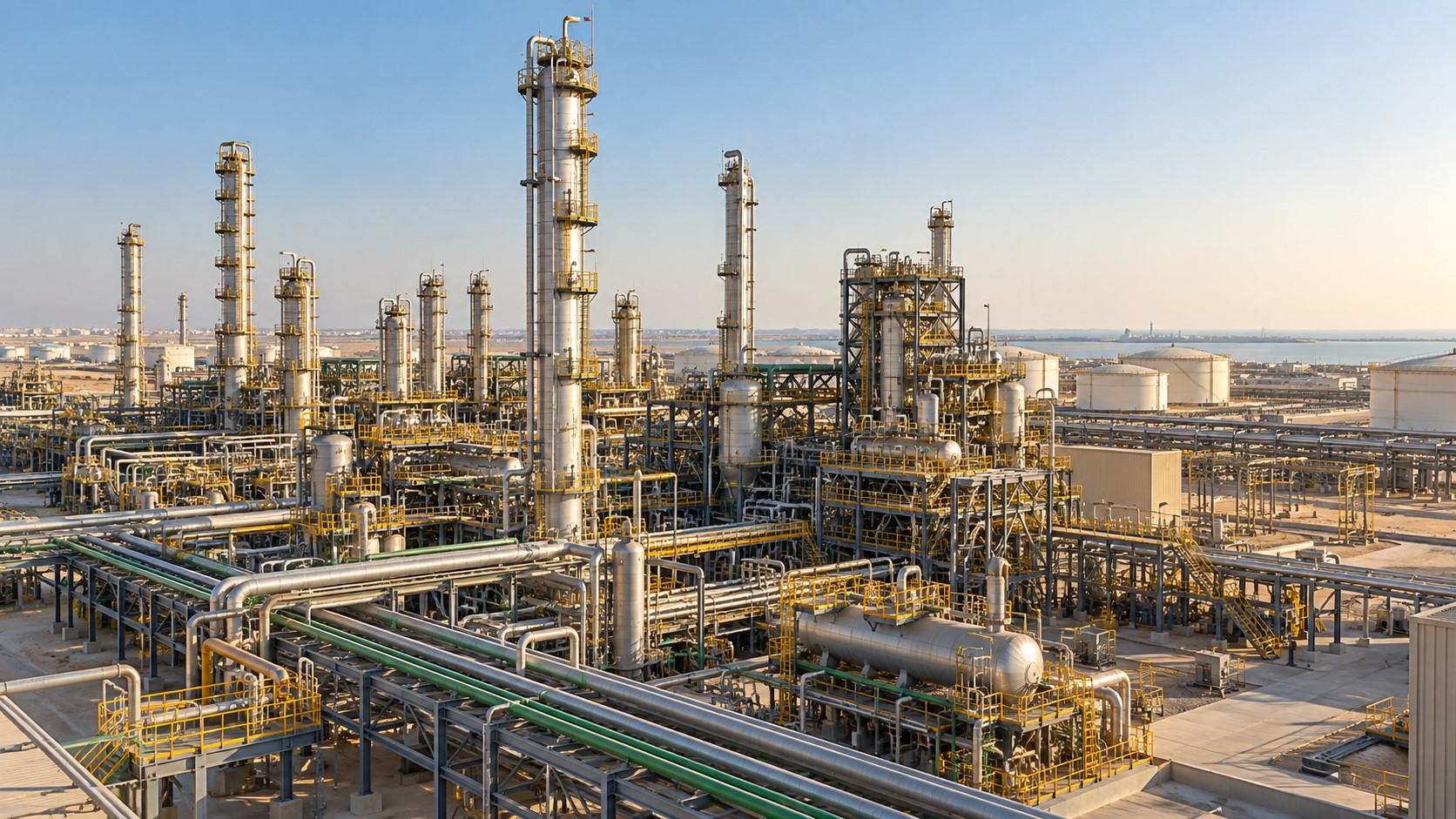 Petrochemical process facility